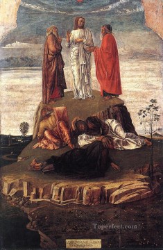 ジョバンニ・ベリーニ Painting - キリストの変容 ルネサンス ジョヴァンニ・ベッリーニ